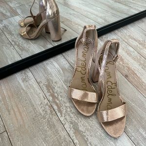 Sam Edelman Rose Gold Heels